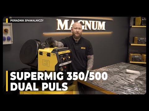 Spawarka SUPERMIG 350 500 DUAL PULS SYNERGIA - prezentacja i poradnik spawania aluminium