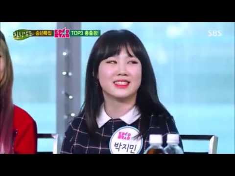 141229 Healing camp Jimin 15& cut [Jimin talk about Thailand and sing Thai National Anthem]