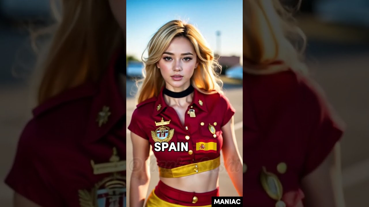 🏃‍♀️ AI Female Officers on Patrol! 🚔🔥 Episode 1 - France... #shorts #midjourney #ai #female #police