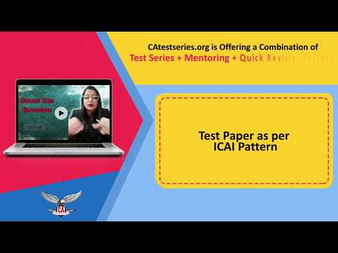Video by CA Test Series