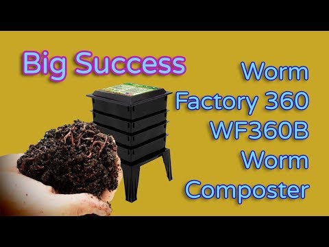 Worm Factory 360 WF360B Worm Composter Review - Big Success