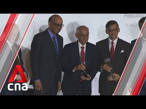 South Asian Diaspora awards: J Y Pillay, Fazle Hasan Abed recognised for contributions to society