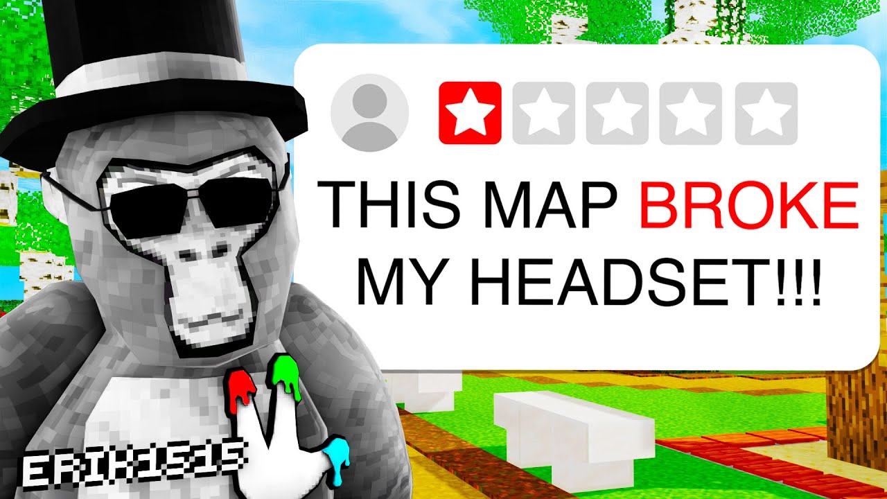 I Tested 1-Star Custom Maps in Gorilla Tag