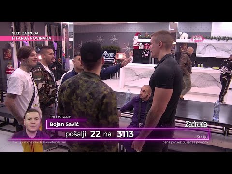 Zadruga 4 - Nikola se bliže upoznaje sa zadrugarima - 28.11.2020.