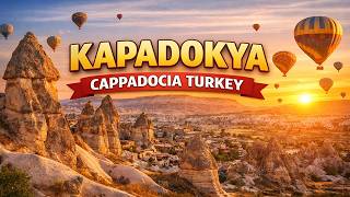 Kapadokya Gezi Rehberi | Cappadocia Turkey Travel Guide | Fairy Chimneys & Hot A