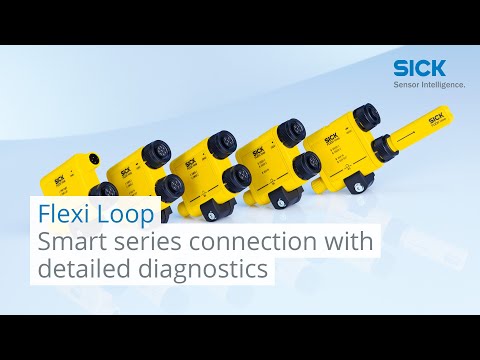 Flexi Loop from SICK: Smart series connection of sensors with detailed diagnostics