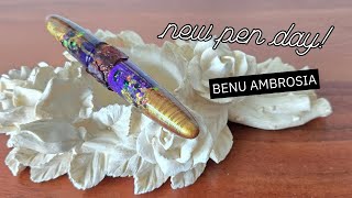New Pen Day: BENU Ambrosia Brown Orchid