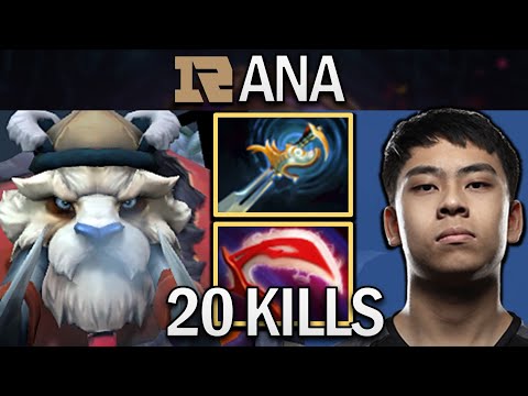 Tusk Dota 2 Gameplay RNG.Ana with Echo Sabre and 20 Kills #dota #dota2