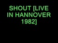 Depeche Mode - Shout (Rare audio live in 1982 ...