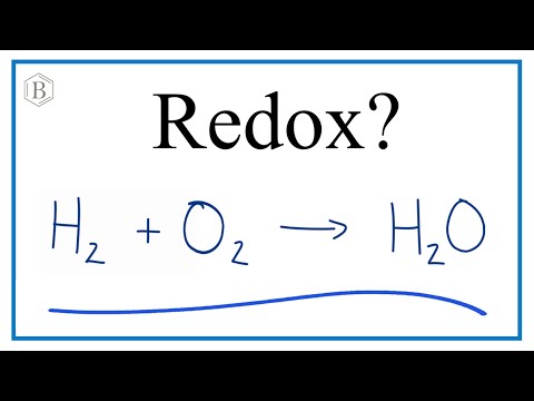 Is H2 + O2= H2O a Redox reaction?