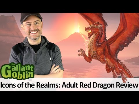 Adult Red Dragon - WizKids D&D Icons of the Realms Prepainted Minis
