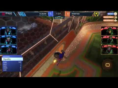RLCS SEASON 6 GRAND FINAL GAME 5 SQUISHY FLIP RESET!!!
