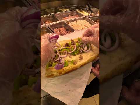 Subway Sandwiches POV Training At Subway Making The Philly