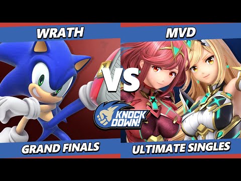 Knockdown 83 GRAND FINALS - Wrath (Sonic) Vs. MVD (ROB, Pyra Mythra, Snake) Smash Ultimate - SSBU