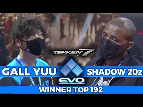 EVO 2022 TEKKEN 7   YSMASA   GALL YUU Vs Shadow 20z WINNER TOP 192