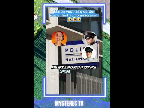 Au commissariat,Mr Martin veut laisser son fils? #RIRE #rire #riredebout #riredetous #drôle #drôles