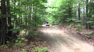 preview picture of video 'Yamaha Grizzly 450 Jump - Henniker, NH'
