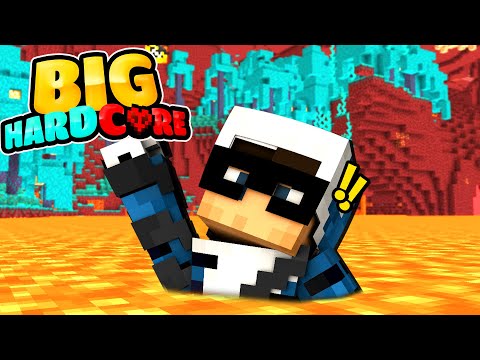 SONO IN PERICOLO NELLA BIG HARDCORE - MINECRAFT ITA