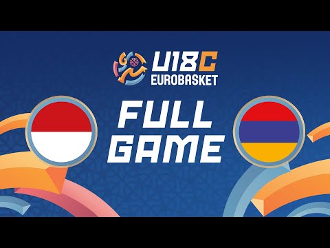 Group Phase | Monaco v Armenia | Full Basketball Game | FIBA U18 EuroBasket 2025 Division C