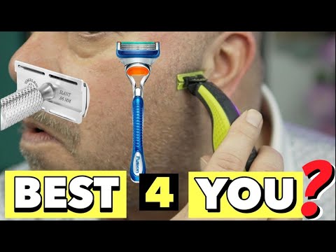 Phillips OneBlade Vs. Cartridge Razor Vs. Safety Razor