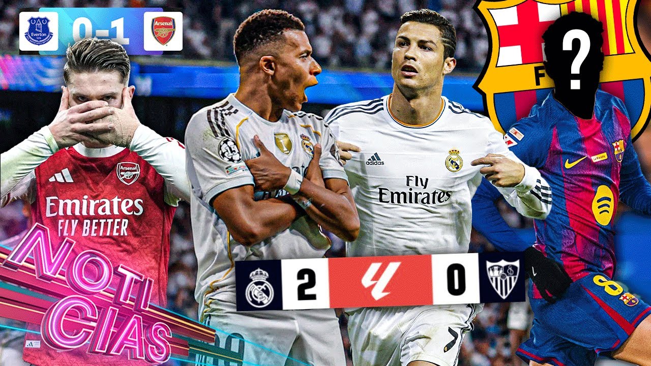 Madrid gana y Mbappe iguala a CR7 | Arsenal "recupera" la Premier | Importante baja para el Barca