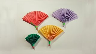 How to make a Paper Fan  (ハリセン ) - Cómo hacer un abanico de papel