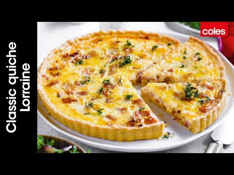 How to make classic quiche Lorraine