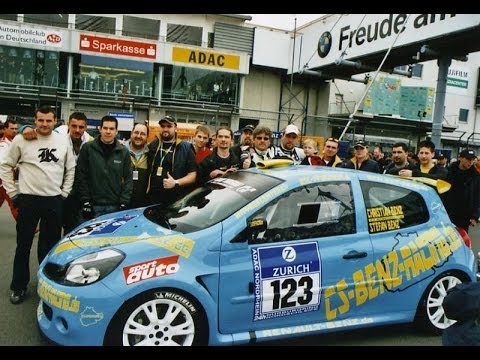 24h Rennen 2008 Nürburgring Nordschleife | Renault Clio III Cup CS Benz Racing