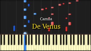 De Venus (Camila) / Piano Tutorial
