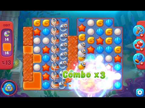 Fishdom Hard Level 11017 (No Boosters) @choraelmin