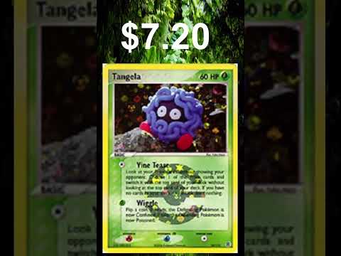 Top 5 Most Expensive Tangela Cards! #five #pokemon #ten #fyp #love #shorts #top5 #cool #top10 #tcg