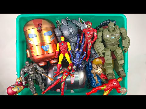 MARVEL LEGENDS IRON MAN BOX UCM Collection | All TONY STARK'S Suits 🔻🚀🍔