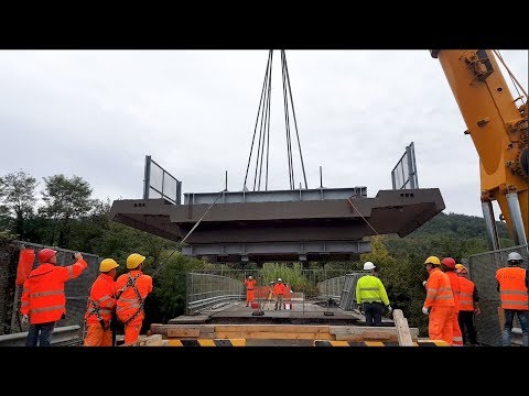 A24, riposizionato il cavalcavia tra Colledara e Basciano. Continuano i controlli