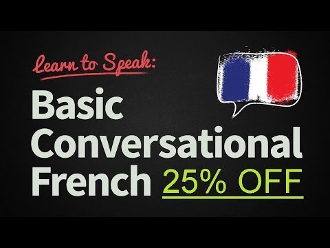 Learn French: Learn French for Beginners, Online French Course, HUGE DISCOUNT CODE in description!