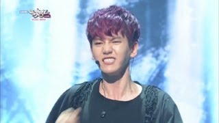 Download lagu EXO - Wolf (2013.06.22) [Music Bank w/ Eng Lyrics] mp3