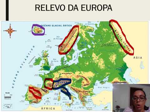 Continuação da Explicação sobre -   Europa:  Aspectos Naturais
