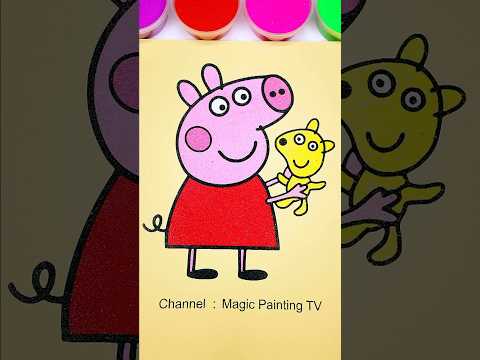 Peppa Pig🐷💚#cartoon #trending #forkids #peppapig #kidsart
