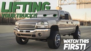 5 Things you NEED to think about BEFORE you lift your truck