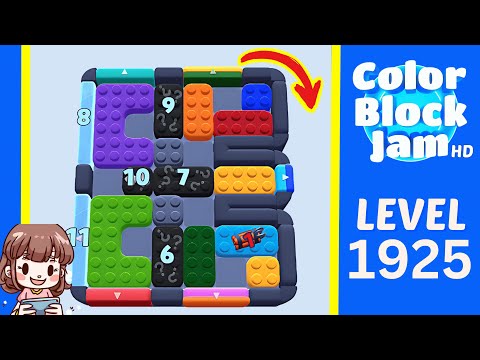 Color Block Jam Level 1018 (1925) Solution Walkthrough
