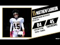 Matthew Carreon Wide Receiver Film 2019