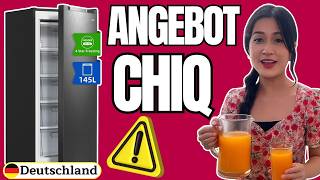 CHiQ Gefrierschrank FSD160D4E Test: Endlich Ordnung & Ruhe im Gefrierschrank?