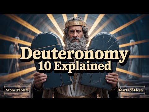 Deuteronomy Chapter 10 Explained (From Stone Tablets to Hearts of Flesh)