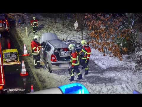 Spreetal: Schwerer Verkehrsunfall - LAUSITZWELLE