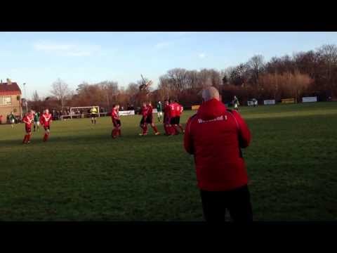 Goal Woudsend 1 - HJSC 1 (2-0, Boy Wouda)