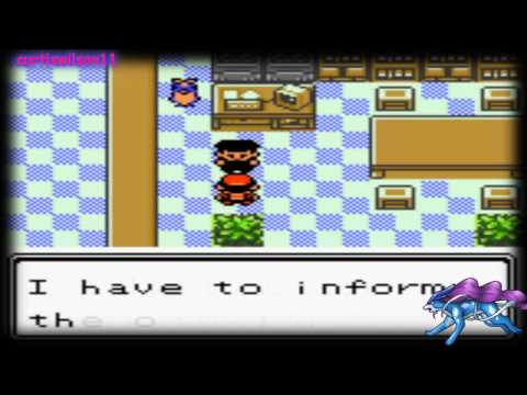 Pokemon Crystal Walkthrough part 17 Rockets Hideout!!