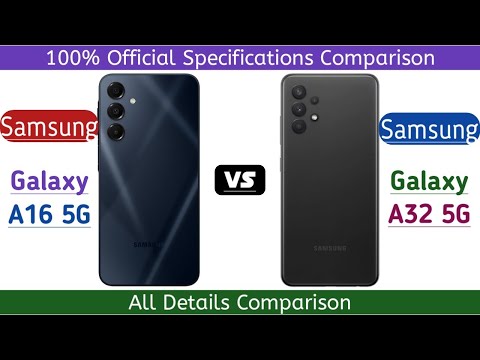 Samsung Galaxy A16 5G vs. Samsung Galaxy A32 5G