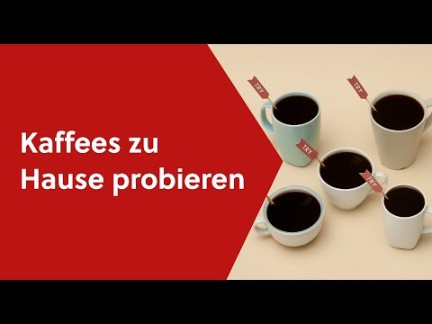 Anleitung für ein Kaffee-Cupping, eine Verkostung verschiedener Kaffees