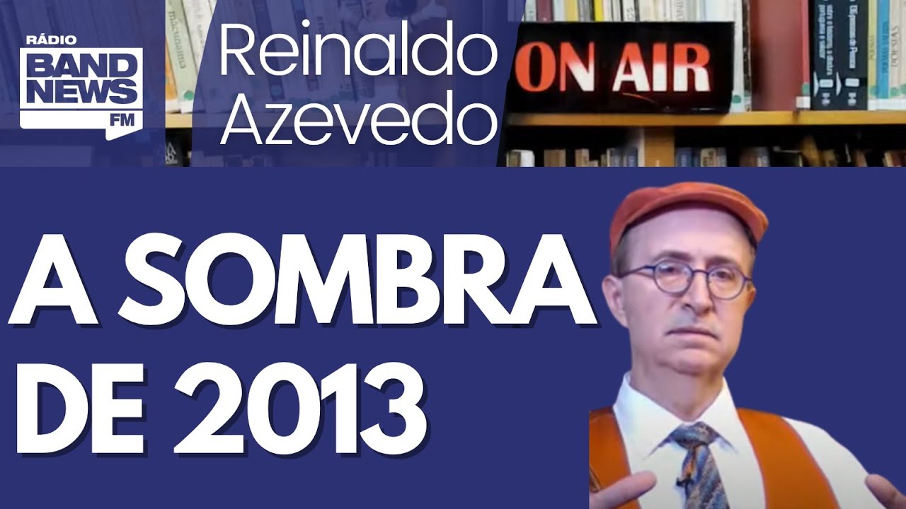 Reinaldo - Pesquisa AtlasIntel evidencia desprestígio às instituições. Cuidado com 2013!
