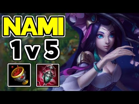 Challenger Nami Shows You How to 1v5 - Challenger support commentary