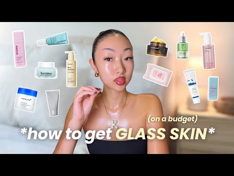 how to get GLASS skin *for beginners* | affordable skincare routine + best korean skincare products
